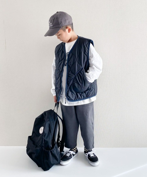 CIAOPANIC TYPY(チャオパニックティピー)の「【追加販売決定!】【WEB限定】【KIDS】【minepack】21L バックパックM(バックパック/リュック・キッズ・ピンク/ブラック/ベージュ/パープル/ネイビー/ブルー・MEDIUM)」の15枚目の写真