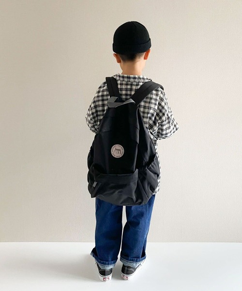 CIAOPANIC TYPY(チャオパニックティピー)の「【追加販売決定!】【WEB限定】【KIDS】【minepack】21L バックパックM(バックパック/リュック・キッズ・ピンク/ブラック/ベージュ/パープル/ネイビー/ブルー・MEDIUM)」の18枚目の写真