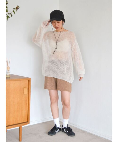 Ungrid（アングリッド）の「起毛ジェットキャップ（キャップ・レディース・ブラック/ブラウン/ライトグレー・FREE）」の11枚目の写真