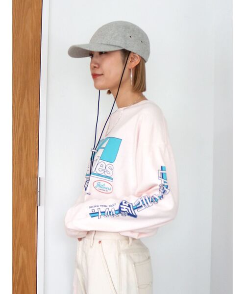 Ungrid（アングリッド）の「起毛ジェットキャップ（キャップ・レディース・ブラック/ブラウン/ライトグレー・FREE）」の14枚目の写真