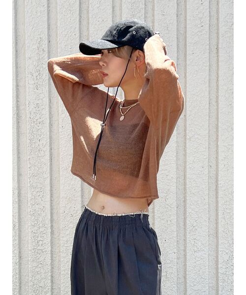 Ungrid（アングリッド）の「起毛ジェットキャップ（キャップ・レディース・ブラック/ブラウン/ライトグレー・FREE）」の21枚目の写真