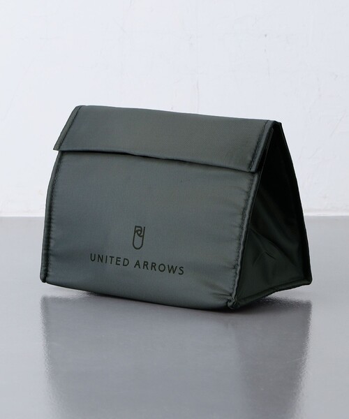 UNITED ARROWS(ユナイテッドアローズ)の「ロゴ ランチ ポーチ(ポーチ・レディース・ブラウン/オリーブ/ブラック/ダークグレー・FREE)」の20枚目の写真