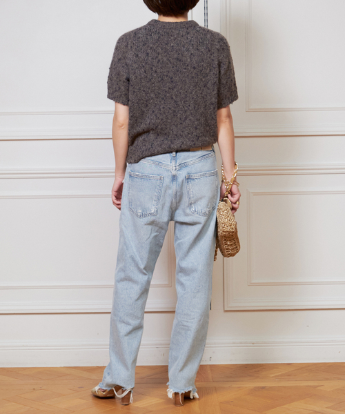 極美品 AGOLDE 90's Crop エーゴールドイー デニム 24 セール】AGOLDE/エーゴールドイー 90s crop デニムパンツ A173