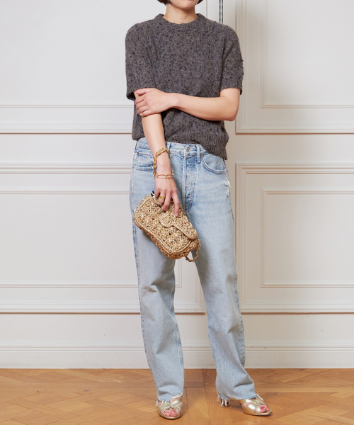 AGOLDE エーゴールドイー 90s crop デニムパンツ 28 セール】AGOLDE/エーゴールドイー 90s crop デニムパンツ A173