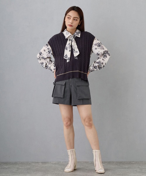 デザインポケットショートパンツ（その他パンツ）｜NICOLE CLUB（ニコル クラブ）