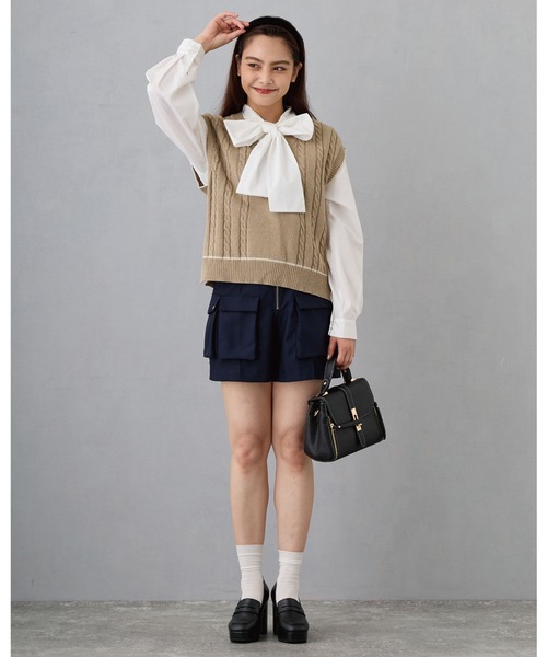 デザインポケットショートパンツ（その他パンツ）｜NICOLE CLUB（ニコル クラブ）