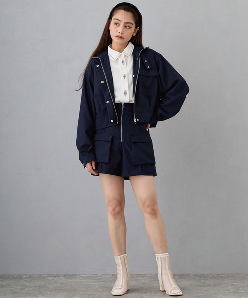 デザインポケットショートパンツ（その他パンツ）｜NICOLE CLUB（ニコル クラブ）