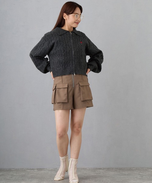 デザインポケットショートパンツ（その他パンツ）｜NICOLE CLUB（ニコル クラブ）