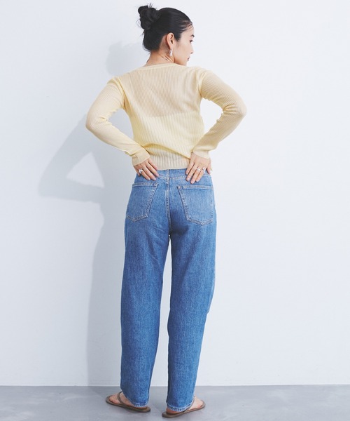 CE'E_SE'E（シーシー）の「[追加]シアーメタリックリブニットカーディガン（カーディガン/ボレロ・レディース・オフホワイト/ピンク/グレー/ブラック/ブルー系その他・FREE）」の16枚目の写真