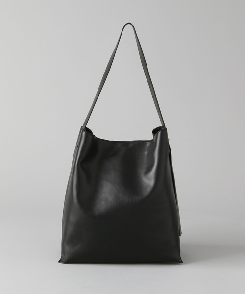 A part by（アパートバイ）の「ビッグショルダーバッグ（ショルダーバッグ・レディース・ダークブラウン/ブラック・FREE）」の8枚目の写真