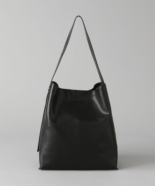 A part by（アパートバイ）の「ビッグショルダーバッグ（ショルダーバッグ・レディース・ダークブラウン/ブラック・FREE）」の10枚目の写真