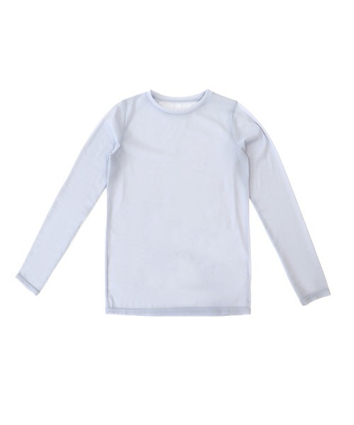 DONOBAN(ドノバン)の「シアートップス(Tシャツ/カットソー・レディース・ライトグレー/ホワイト/ブラック/ブルーグレー・ONE)」の21枚目の写真