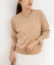 NOLLEY’S Sophi | 《手洗い可能》ウール100%クルーネックプルオーバーニット(ニット/セーター)