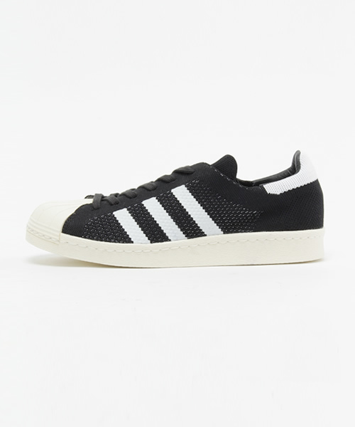 adidas(アディダス)の「アディダス コンソーシアム スーパースター プライムニット adidas Consortium SUPERSTAR 80S PK(スニーカー・メンズ・ブラック/ホワイト・24.5cm/26.5cm/28.5cm)」の9枚目の写真
