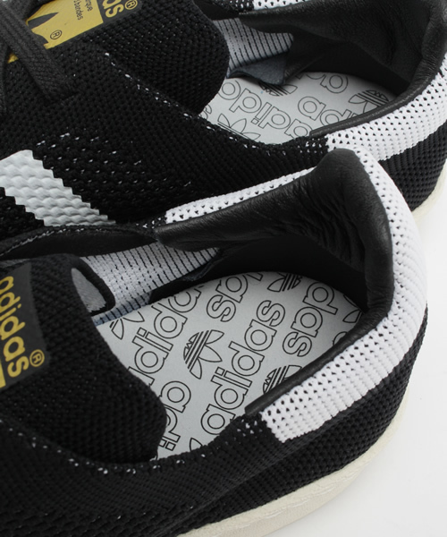 adidas(アディダス)の「アディダス コンソーシアム スーパースター プライムニット adidas Consortium SUPERSTAR 80S PK(スニーカー・メンズ・ブラック/ホワイト・24.5cm/26.5cm/28.5cm)」の5枚目の写真