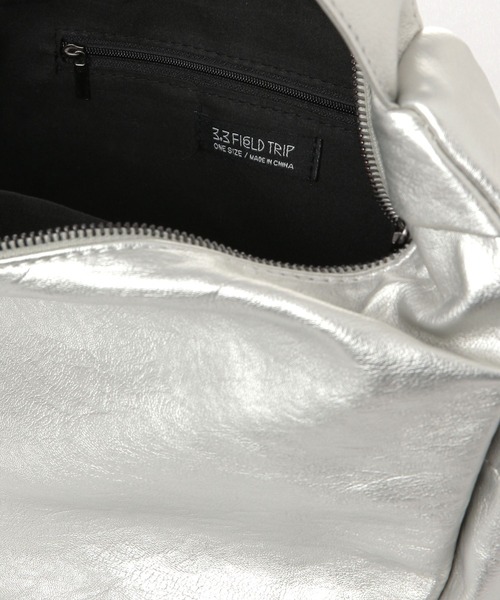 3.3 Field Trip （3.3フィールドトリップ）の「3.3 Field Trip／サイドポケットバック（ショルダーバッグ・メンズ・ブラック/その他・FREE）」の14枚目の写真
