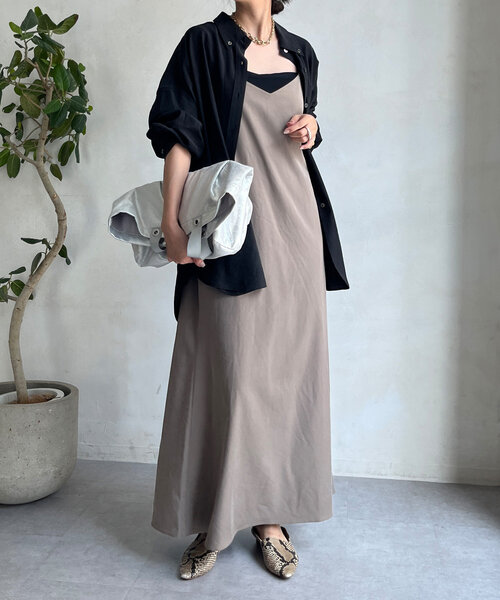 DouDou（ドゥドゥ）の「刺繍テンセルシャツ（シャツ/ブラウス・レディース・オフホワイト/ネイビー・FREE）」の22枚目の写真