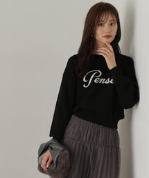 PROPORTION BODY DRESSING | パールロゴニット / 1214270918(ニット/セーター)