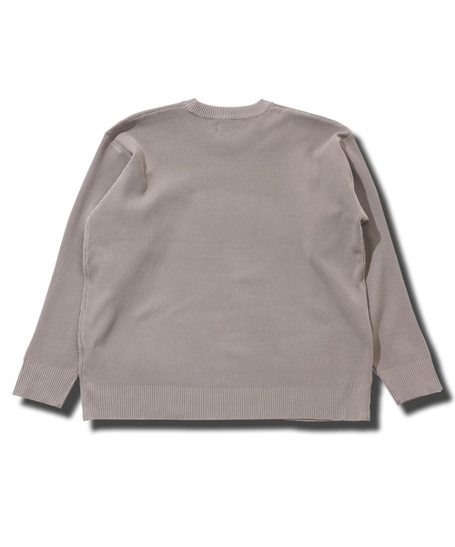 jiggys shop（ジギーズショップ）の「パフカルウォッシャブル畦ニットセーター（ニット/セーター・メンズ・ブルー系その他/ホワイト/ブラック/グレー系その他/チャコールグレー・SMALL/MEDIUM/LARGE/X-LARGE）」の13枚目の写真