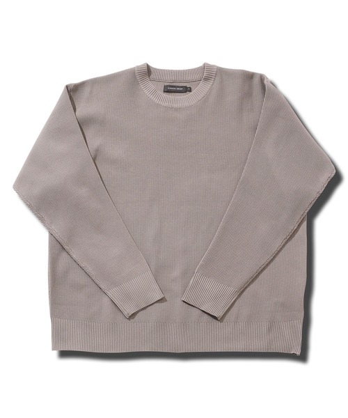 jiggys shop（ジギーズショップ）の「パフカルウォッシャブル畦ニットセーター（ニット/セーター・メンズ・ブルー系その他/ホワイト/ブラック/グレー系その他/チャコールグレー・SMALL/MEDIUM/LARGE/X-LARGE）」の21枚目の写真