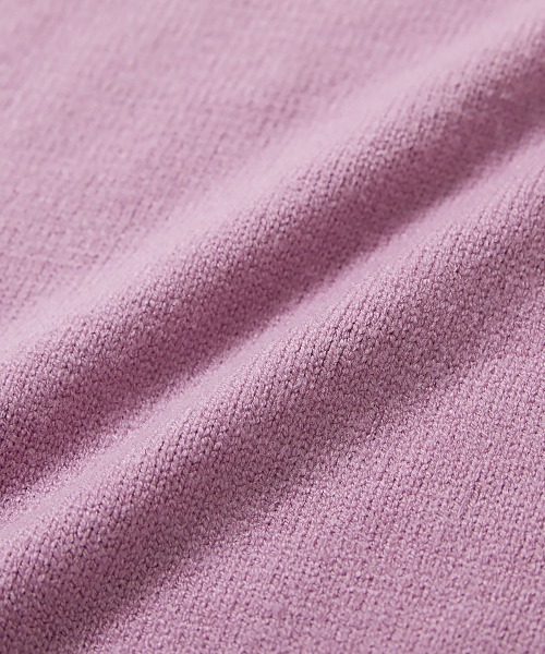 devirock（デビロック）の「洗える チクチクしない素肌ニット ハートデザイン ハイネック プルオーバー（ニット/セーター・キッズ・杢グレー/ブラック/ピンク系7/グリーン系その他2/アイボリー/ボルドー/ネイビー/ブルー系1・100cm/110cm/120cm/130cm/140cm/150cm/160cm）」の13枚目の写真