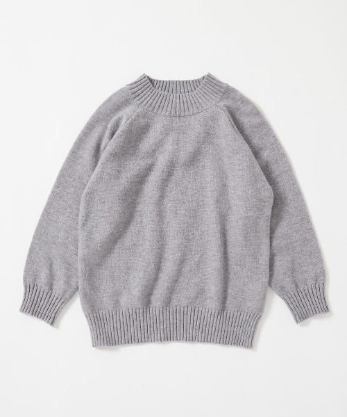 devirock（デビロック）の「洗える チクチクしない素肌ニット ハートデザイン ハイネック プルオーバー（ニット/セーター・キッズ・杢グレー/ブラック/ピンク系7/グリーン系その他2/アイボリー/ボルドー/ネイビー/ブルー系1・100cm/110cm/120cm/130cm/140cm/150cm/160cm）」の15枚目の写真