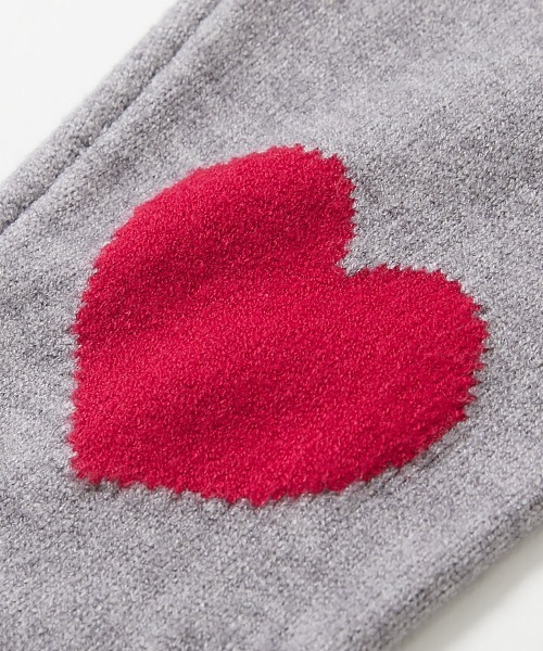 devirock（デビロック）の「洗える チクチクしない素肌ニット ハートデザイン ハイネック プルオーバー（ニット/セーター・キッズ・杢グレー/ブラック/ピンク系7/グリーン系その他2/アイボリー/ボルドー/ネイビー/ブルー系1・100cm/110cm/120cm/130cm/140cm/150cm/160cm）」の19枚目の写真