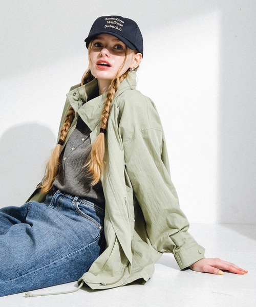 URBAN RESEARCH Sonny Label(アーバンリサーチサニーレーベル)の「Sonnyboys logo cap(キャップ・レディース・グリーン/オフホワイト/ネイビー/ブラウン・ONE)」の16枚目の写真