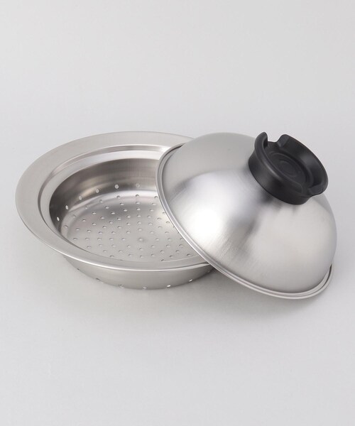 212 KITCHEN STORE(トゥワントゥキッチンストア)の「のせるだけで簡単蒸し器18~20cm(鍋/フライパン・レディース・その他・00)」の4枚目の写真