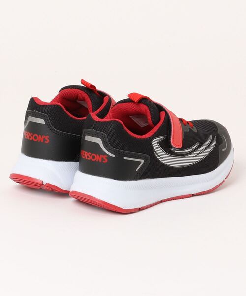 PERSON'S(パーソンズ)の「【PERSON’S】パーソンズ ジュニアスニーカー PSJ-4006(スニーカー・キッズ・ブラック×イエロー/シルバー/ブラック×レッド・19.0cm/20.0cm/21.0cm/22.0cm/23.0cm)」の4枚目の写真
