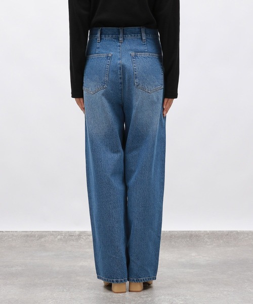 LAKOLE(ラコレ)の「スカートレイヤーデニムパンツ / 134486(デニムパンツ・レディース・ブラック/ブルー・SMALL/MEDIUM)」の10枚目の写真