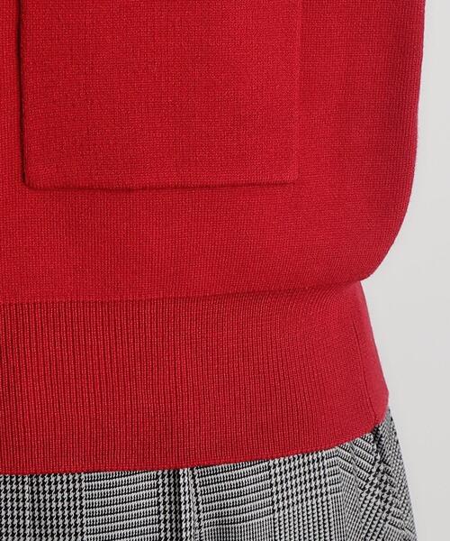 grove（グローブ）の「【毛玉軽減】ゴールドボタンクルーネックカーディガン（カーディガン/ボレロ・レディース・ナチュラル/ブラック/ワインレッド・02/03/01/04/05）」の22枚目の写真