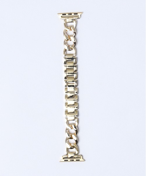 CALIFORNIA OUTFITTERS（カリフォルニア アウトフィッターズ）の「3-9B33 Apple Watch Band アップルウォッチ バンド チェーン ベルト 38mm 40mm 41mm（デジタル腕時計・レディース・ブラック/シルバー/ピンクゴールド/ゴールド・38/41）」の8枚目の写真