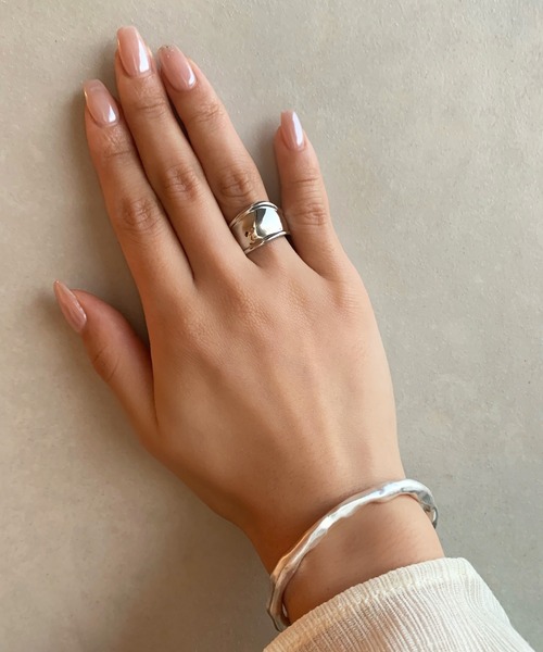 ciite'（シーテ）の「ウェーブリング（リング・レディース・シルバー/ゴールド・FREE）」の5枚目の写真