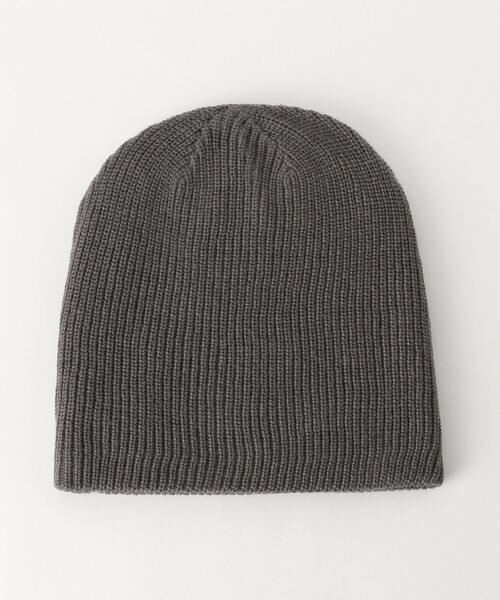 MONKEY TIME（モンキータイム）の「アゼ ルーズ ビーニー（ニットキャップ/ビーニー・メンズ・ブラック/ダークグレー・FREE）」の3枚目の写真