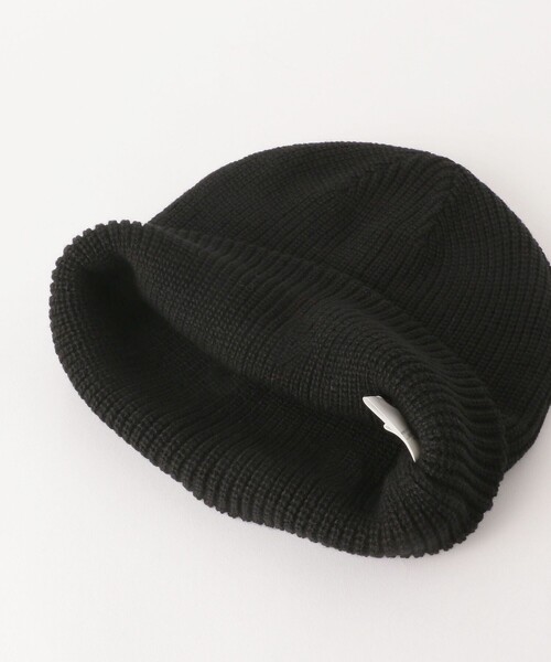 MONKEY TIME（モンキータイム）の「アゼ ルーズ ビーニー（ニットキャップ/ビーニー・メンズ・ブラック/ダークグレー・FREE）」の7枚目の写真