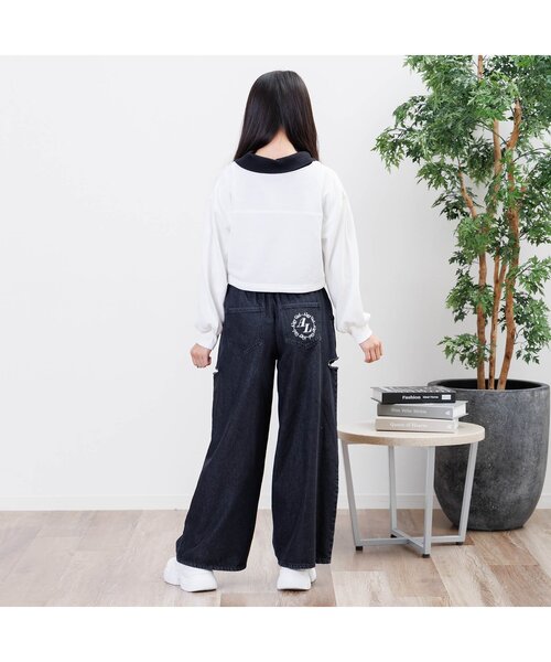 algy（アルジー）の「【ACTIVE・2Pセット】ハーフジップトレーナー&タンクセット（その他トップス・キッズ・サックスブルー/ブラック/オフホワイト・SMALL/MEDIUM/X-SMALL/XX-SMALL）」の5枚目の写真