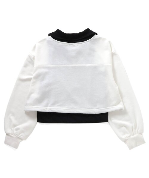 algy（アルジー）の「【ACTIVE・2Pセット】ハーフジップトレーナー&タンクセット（その他トップス・キッズ・サックスブルー/ブラック/オフホワイト・SMALL/MEDIUM/X-SMALL/XX-SMALL）」の12枚目の写真