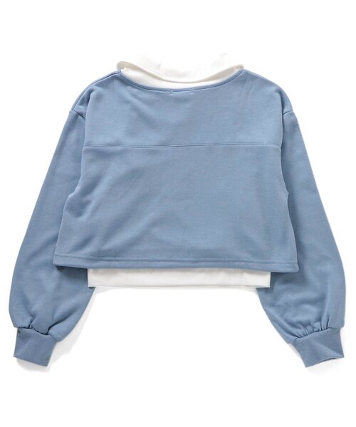 algy（アルジー）の「【ACTIVE・2Pセット】ハーフジップトレーナー&タンクセット（その他トップス・キッズ・サックスブルー/ブラック/オフホワイト・SMALL/MEDIUM/X-SMALL/XX-SMALL）」の13枚目の写真