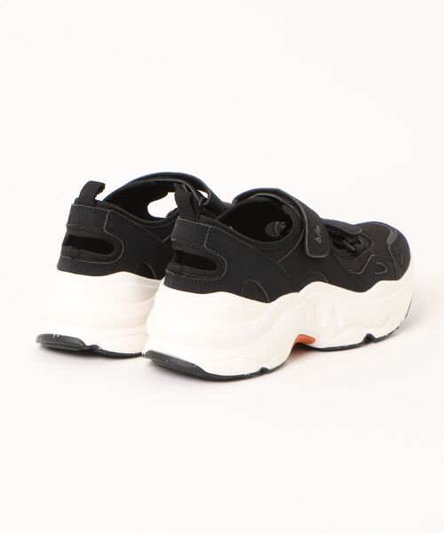 MoonStar（ムーンスター）の「moonstar b/m ムーンスター ビーエム OLTA ユニセックス メンズ レディース スニーカー 厚底 ストラップ(オルタ)（スニーカー・レディース・ホワイト/ブラック・22.5cm/23.5cm/24.5cm/25.5cm/22.0cm/26.5cm/23.0cm/24.0cm/25.0cm/26.0cm/27.0cm）」の3枚目の写真