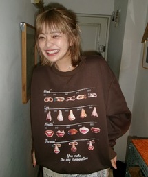 shesame | Assortment graphic sweat(スウェット)