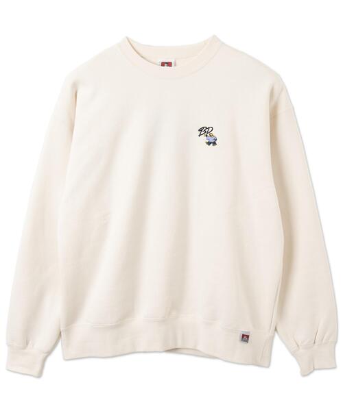 BEN DAVIS（ベンデイビス）の「∴WEGO/別注BENDAVISワンポイントプルオーバー（スウェット・メンズ・ブラック/オフホワイト/アッシュグレー・MEDIUM/LARGE）」の19枚目の写真