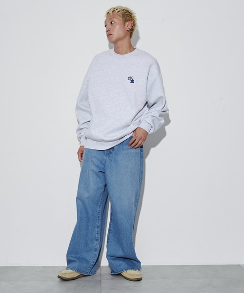 BEN DAVIS（ベンデイビス）の「∴WEGO/別注BENDAVISワンポイントプルオーバー（スウェット・メンズ・ブラック/オフホワイト/アッシュグレー・MEDIUM/LARGE）」の18枚目の写真