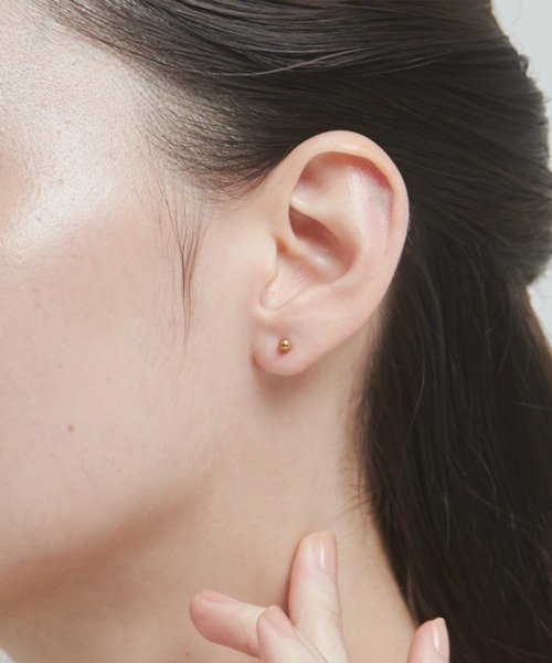 ciite' surgical stainless(シーテサージカルステンレス)の「【 金属アレルギー対応 】 3set pierce / ピアス3セット サージカルステンレス (両耳用)(ピアス(両耳用)・レディース・シルバー/ゴールド・FREE)」の5枚目の写真