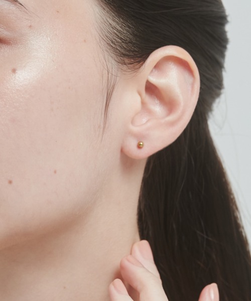ciite' surgical stainless(シーテサージカルステンレス)の「【 金属アレルギー対応 】 3set pierce / ピアス3セット サージカルステンレス (両耳用)(ピアス(両耳用)・レディース・シルバー/ゴールド・FREE)」の6枚目の写真