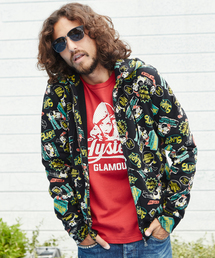 ヒステリックグラマー パーカーワンピース　ヒョウ柄　総柄 HYSTERIC GLAMOUR（ヒステリックグラマー）の「HG LEOPARD総柄