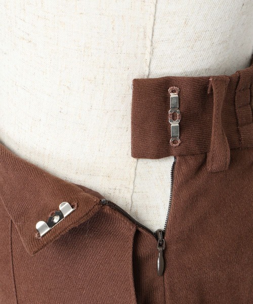 F i.n.t（フィント）の「【セットアップ対応】フロント釦タックフレアースカート/fint（スカート・レディース・ブラウン/グレー・FREE）」の17枚目の写真