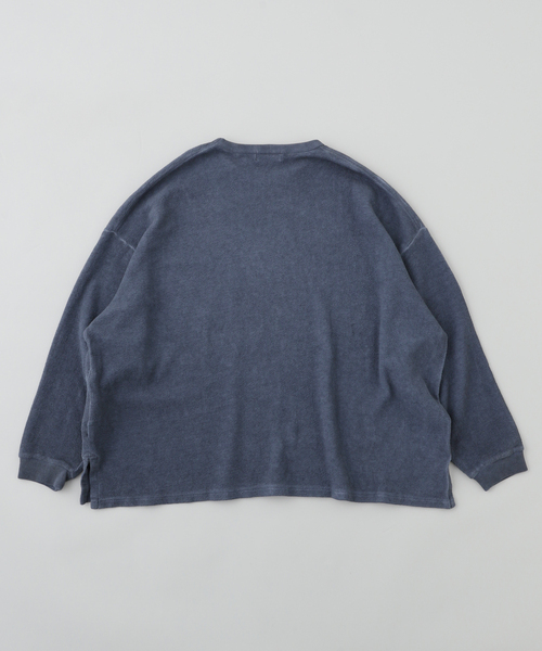 JOURNAL STANDARD J.S HOMESTEAD(ジャーナルスタンダードホームステッド)の「J.S.Homestead / ブリスターコード ロングスリーブ(Tシャツ/カットソー・メンズ・チャコールグレー/ネイビー/ブラック系その他・MEDIUM/LARGE)」の13枚目の写真