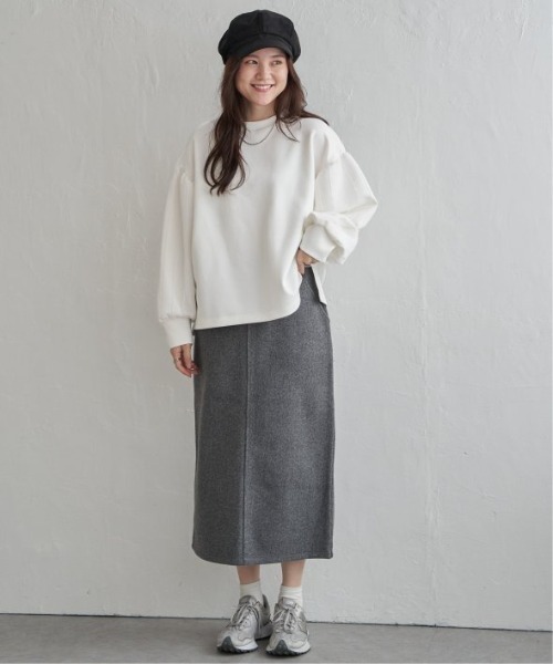 LBC（エルビーシー）の「ポンチ袖チュールレイヤープルオーバー（Tシャツ/カットソー・レディース・ホワイト/ターコイズブルー/ブラック・M）」の15枚目の写真