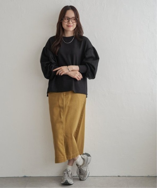 LBC（エルビーシー）の「ポンチ袖チュールレイヤープルオーバー（Tシャツ/カットソー・レディース・ホワイト/ターコイズブルー/ブラック・M）」の20枚目の写真